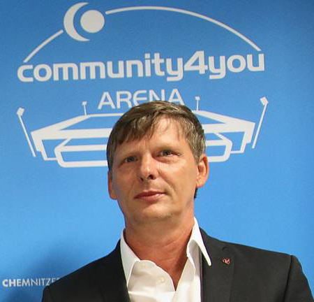 community4you AG: Uwe Bauch ist Aufsichtsratsvorsitzender des Chemnitzer FC | Foto: Infront Germany GmbH
