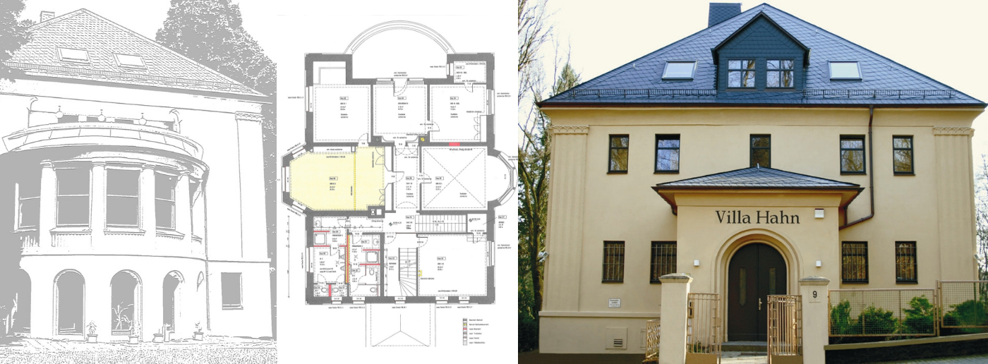 community4you empfing Ex-VW-Chef Professor Hahn in der Firmenvilla