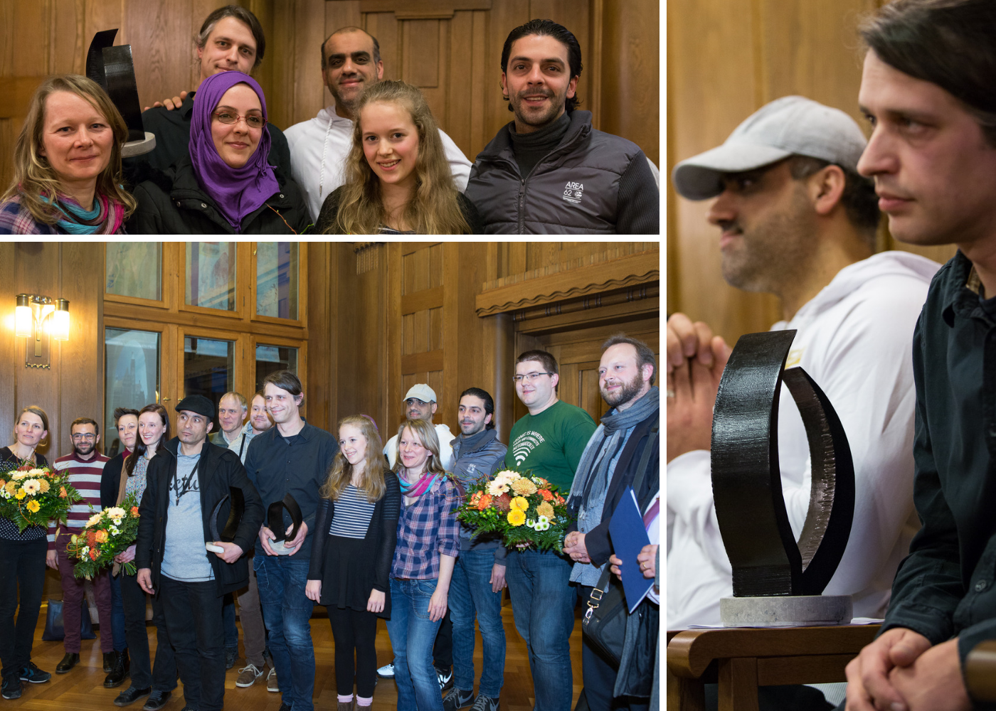Chemnitzer Friedenspreis 2016: community4you ist stolz auf Mitarbeiter Chemnitzer Friedenspreis 2016: community4you ist stolz auf Mitarbeiter: Jahrelanges Engagement für ein gewaltfreies Chemnitz wurde mit einem Sonderpreis belohnt | Fotos: Maika Maudrich