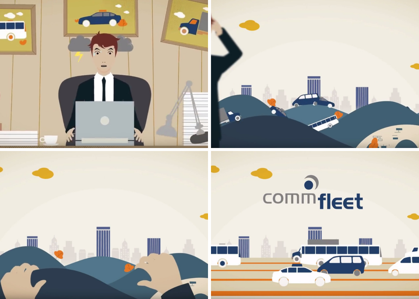 Die Perfektion im Flottenmanagement hat einen Namen: comm.fleet comm.fleet - Werbespot