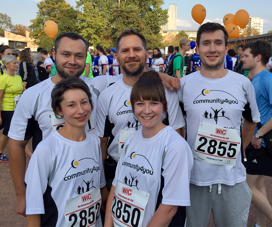 Chemnitzer Firmenlauf 2018: community4you AG mit Motivation und Ausdauer ins Ziel