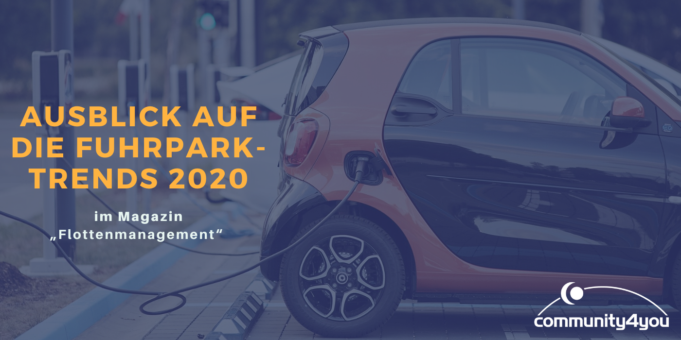 Neue Mobilitätskonzepte werden immer notwendiger: Ausblick auf die Trends im Fuhrparkmanagement 2020 Neue Mobilitätskonzepte werden immer notwendiger: Ausblick auf die Trends im Fuhrparkmanagement 2020