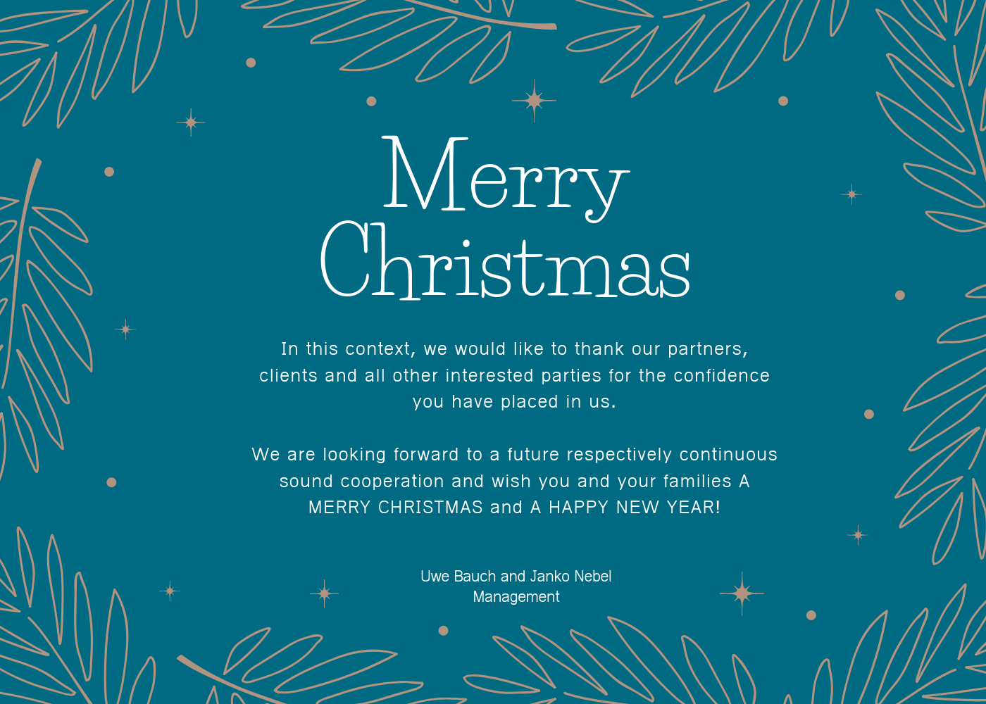 Best Wishes from community4you!