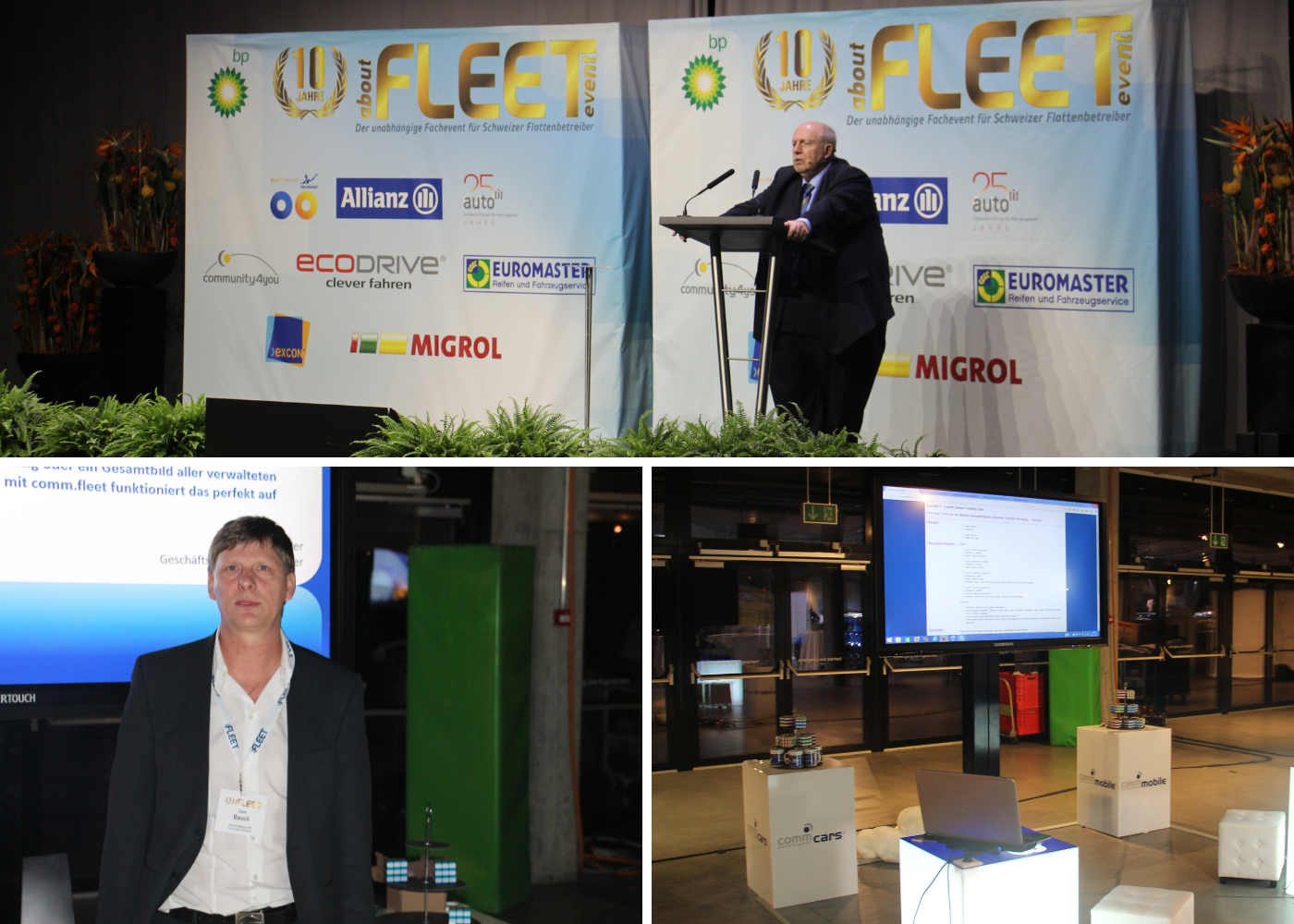 aboutFLEET 2015: Swiss fleet managers thrilled by the fleet administration software comm.fleet