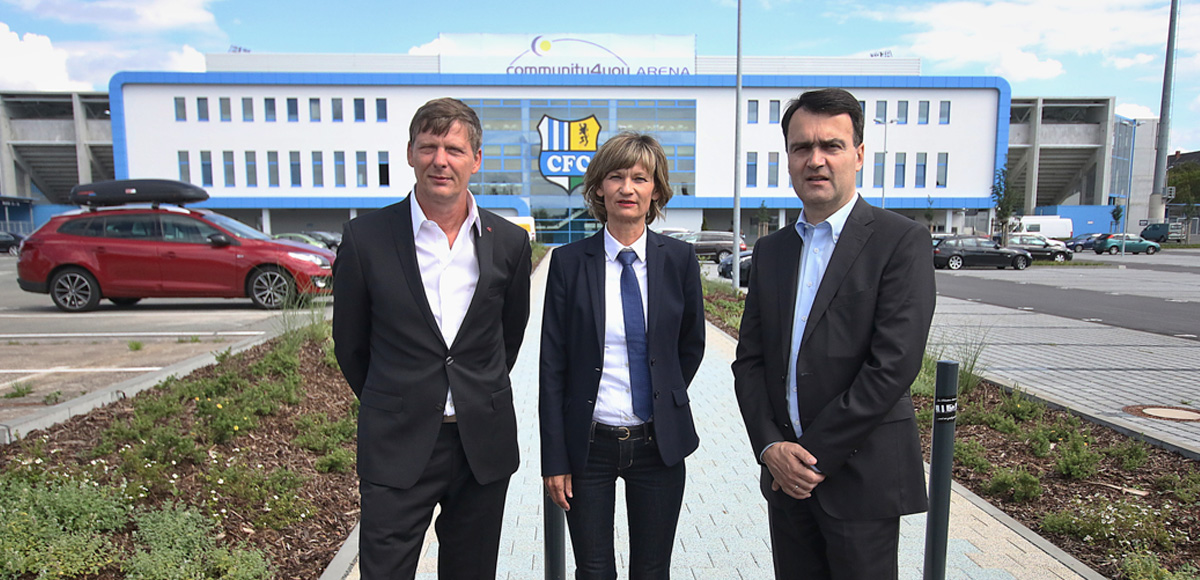 community4you AG receives the Naming Rights for the Chemnitz Stadium community4you AG receives the Naming Rights for the Chemnitz Stadium