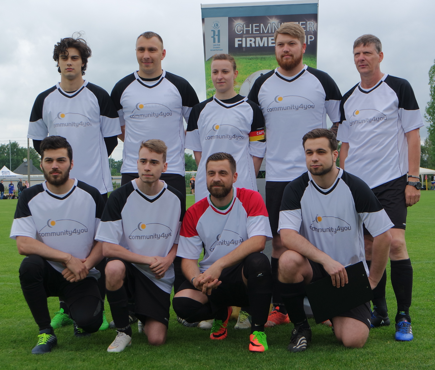 Group photo Chemnitzer Firmen-Cup