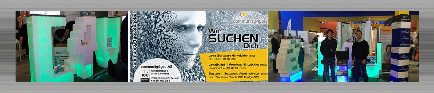 community4you AG offers attractive IT career chances community4you AG offers attractive IT career chances