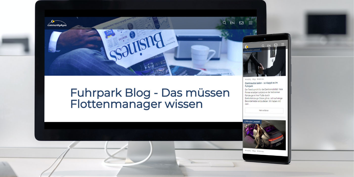New fleet blog: community4you makes its expert knowledge available for everyone New fleet blog: community4you makes its expert knowledge available for everyone