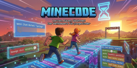 Community4you supports the MineCode competition for elementary school students in Chemnitz